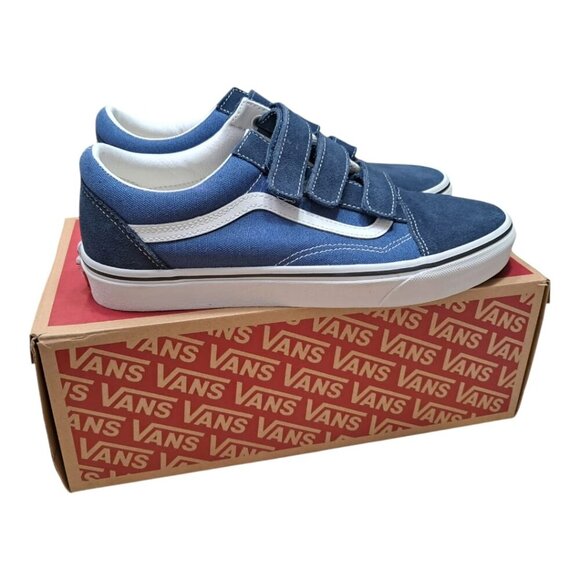 NWT VANS OLD SKOOL V - UNISEX - Blue/True Navy - MultiSize - Picture 6 of 12